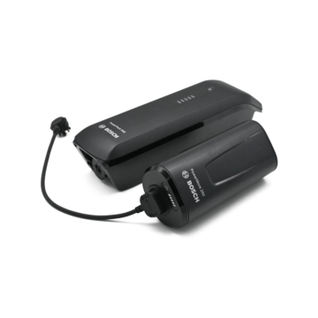 Bosch Powerpack 545 Smart avec Bosch PowerMore 250 Range Extender et câble de 300 mm branché